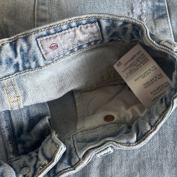 AG Adriano Goldschmied Light Blue Flare Jeans - Picture 7 of 8